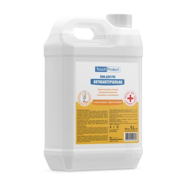 Мило-пінка Touch Protect антибактеріальна для рук Календула-Чебрець 5000 мл