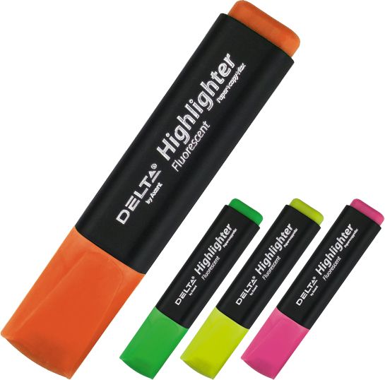 Набір текстових маркерів Axent 1-5 мм 4 шт. D2501-40 різнокольоровий 