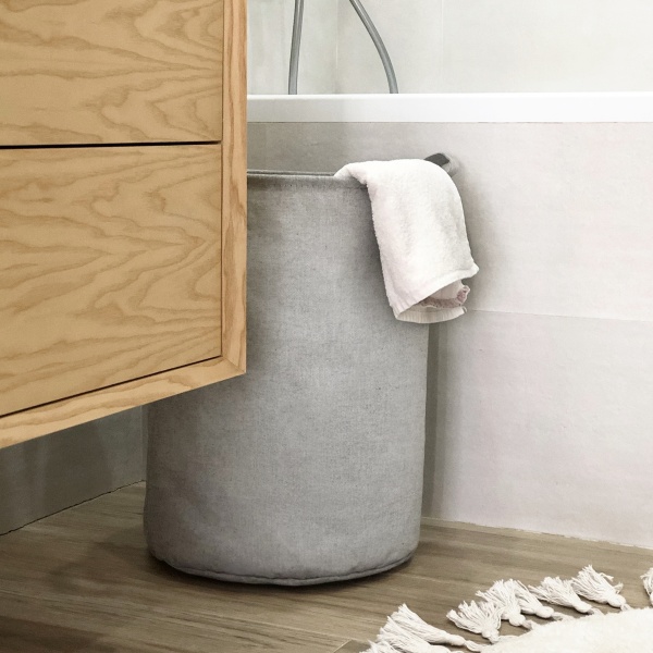 Корзина для хранения универсальный MVM TH-01 GRAY 500x360x360 мм