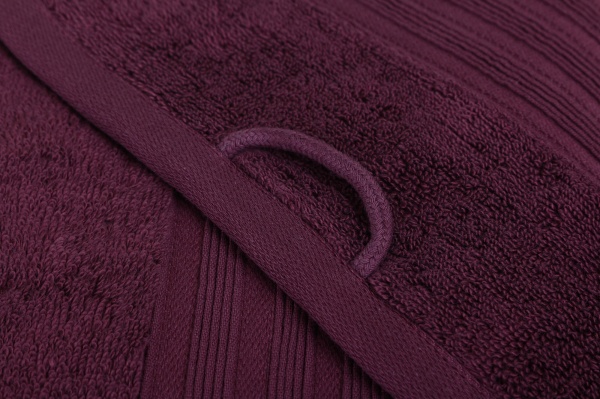 Рушник 011 Plum 70x140 см сливовий ABC 