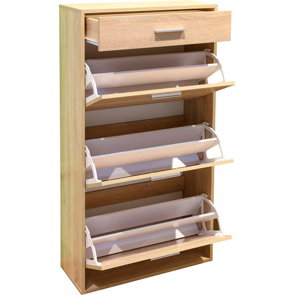 Тумба для обуви Сан Ріо ІІІ 280x700x1280 мм дуб сонома