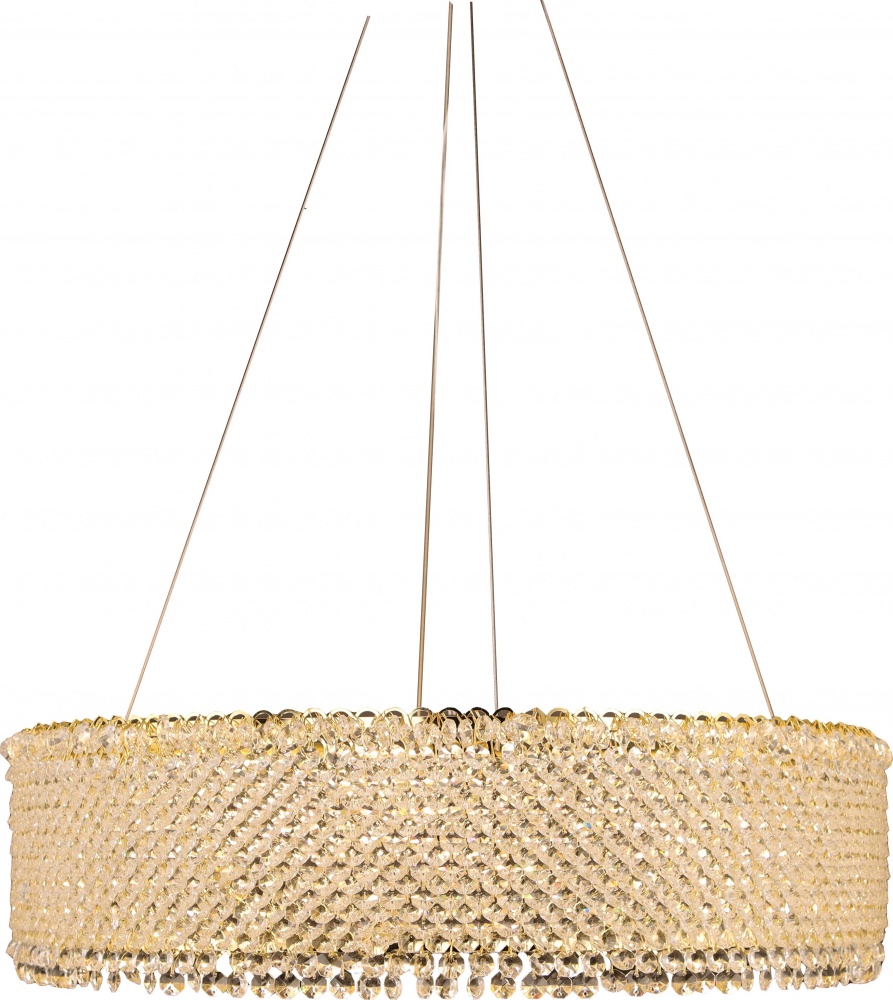 Люстра потолочная Sensio Chateau 6x40 Вт E14 золотой ALPL-PLP275-40