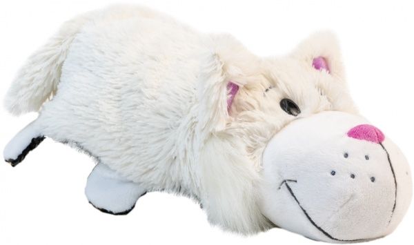 Мягкая игрушка ZooPrяtki с пайетками 2 в 1 Лабрадор-Кот 30 см 518IT-ZPR