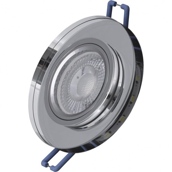 Светильник точечный Hopfen с подсветкой MR16 3 Вт GU5.3 4500 К зеркальное стекло CR 112 LED 3W 
