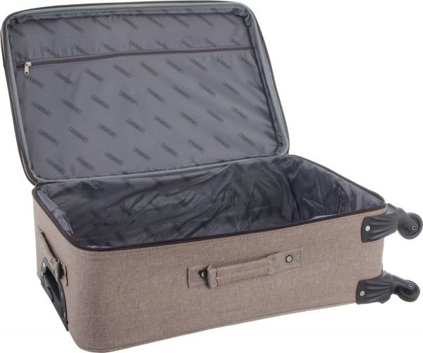 Валіза Indigo DF19010 38 л коричневий 56х38х18 см 