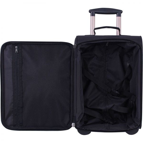 Чемодан Bagland Lowcost 28 л черный (3766617) 