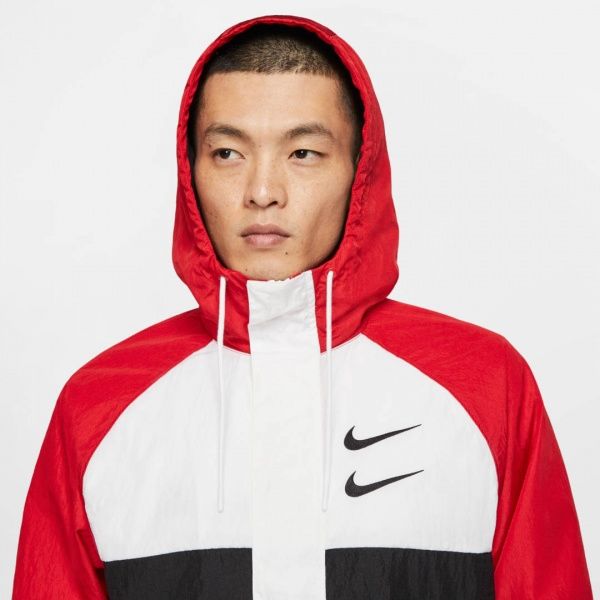Ветровка Nike M NSW SWOOSH JKT HD WVN CJ4888-657 L красный