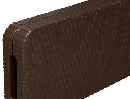 Лавка раскладная Time Eco ТЕ-1815 коричневая 1,83 м 