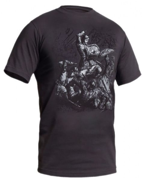 Футболка P1G Битва при Ашдауне Graphite, S р. S [1223] Graphite 