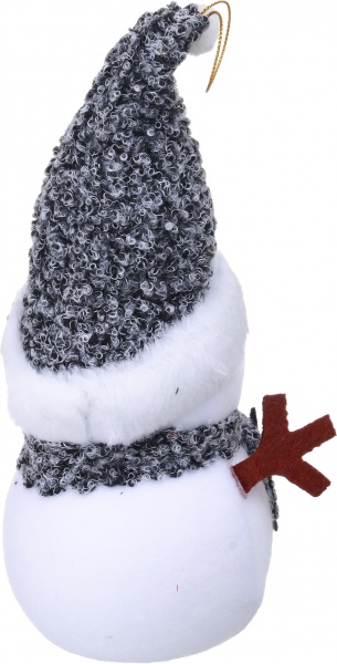 Підвіска Сніговик пінопласт мікс 4 види 14 см 