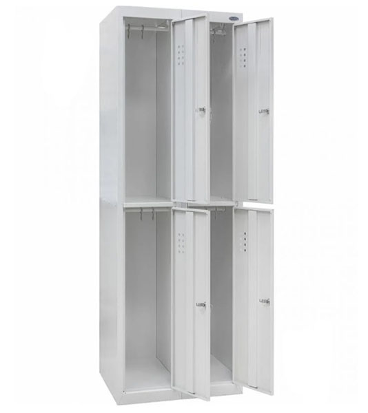 Шкаф для одежды (локеры) ШО-300/2-4 1800х600х500 