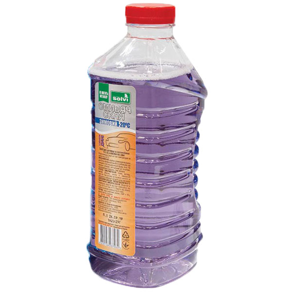 Омыватель стекла SOLVI 4820146237964 дыня зима -20°С 2л 