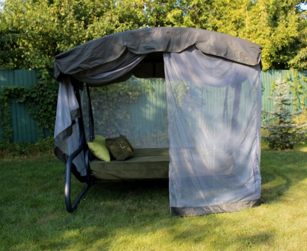 Качели с навесом GreenGard Гойдалка садова GreenGard 