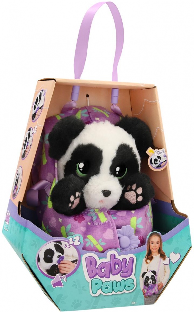 Игрушка интерактивная Baby Paws W3 Малыш Панда 927667IM