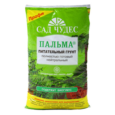 Грунт САД ЧУДЕС Пальма 5 л