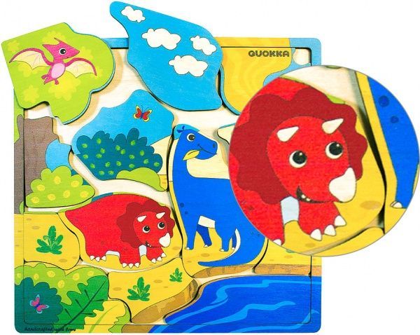 Пазл-мозаїка Quokka Динозаврики 6333895