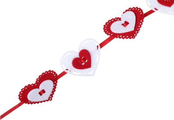 Подвес из фетра Сердце multicolor