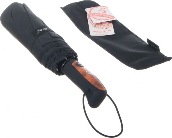 Парасолька Classic, складна, автомат чорний 