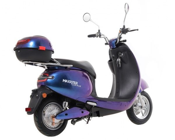 Электроскутер Maxxter LUX PLUS (blue) 1500 Вт