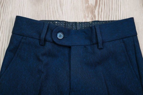 Штаны для мальчиков West-Fashion р.128 синий А118Б 