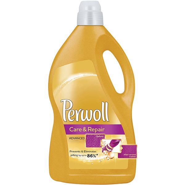 Гель для машинной и ручной стирки Perwoll для деликатной стирки для ежедневной стирки 1,8 л