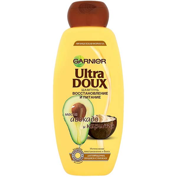 Шампунь Ultra Doux Авокадо та каріте 400 мл
