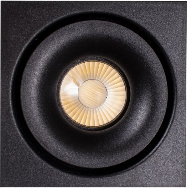 Светильник точечный Светкомплект DL- SQL 12S LED 12 Вт 4000 К черный 