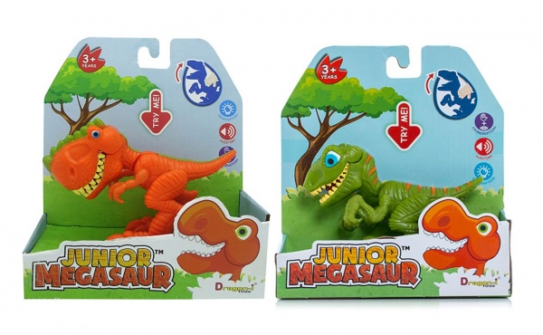 Игрушка Dragon-I Джуниор Мегазавр. Чавкающий динозавр в ассортименте 16916А 