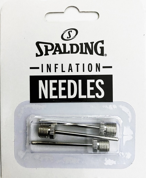 Иглы для мячей Spalding р. OS серебряный 8464SPCN