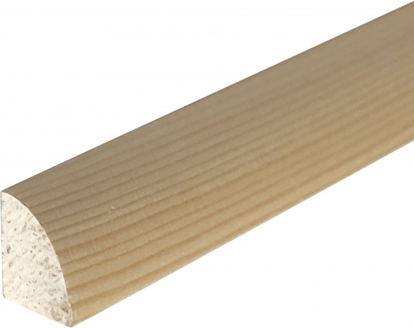 Багет радиальный Лісбудінвест декоративный 20х20х2500 мм сосна в/с