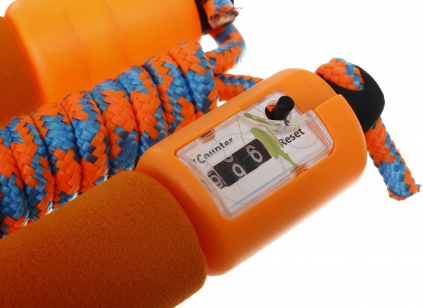 Скакалка MaxxPro kids з лічильником 210 см гумові ручки в асортименті MX0306455