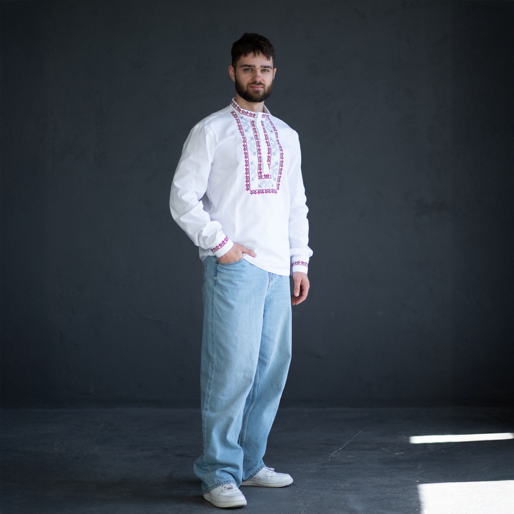 Рубашка Эдельвика белый р. XL 396-24/09