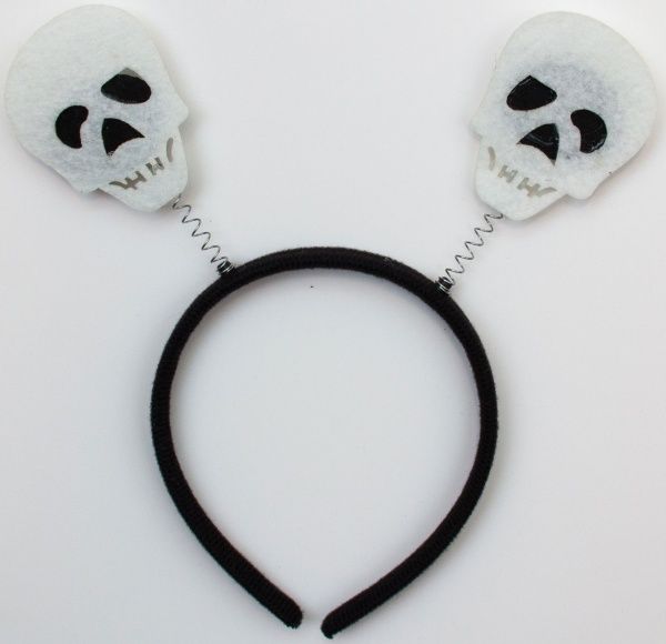 Набір карнавальний Хелловін чорний із білим 513313 