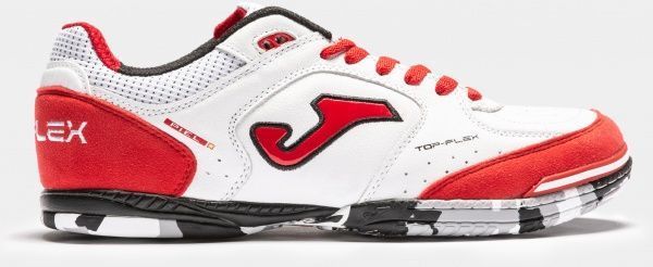 Бутсы Joma TOP FLEX 2022 WHITE-RED INDOOR TOPS.2022.IN р. EUR 42 бело-красный