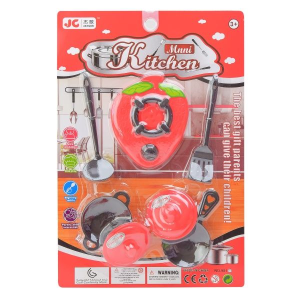 Игровой набор посуды 3 вида в ассортименте 9818