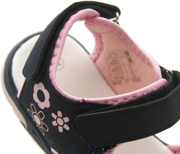 Сандалии для девочки р.35 синий с розовым UTSH-SK20032/pnk/35 