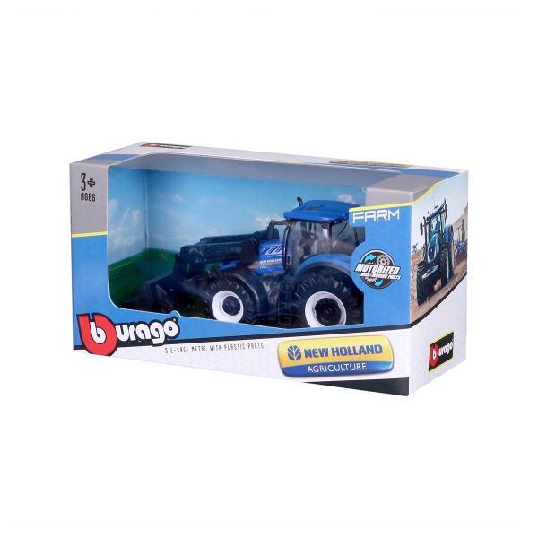 Автомодель Bburago Farm Трактор NEW HOLLAND T7.315 1:32 18-31632
