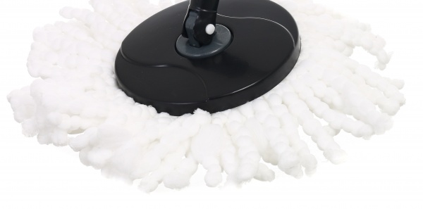 Комплект швабра и ведро с автоматическим отжимом для уборки Apex Espresso Plus 