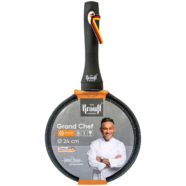 Сковорода для млинців 24 см Grand Chef 25-45-115 Krauff