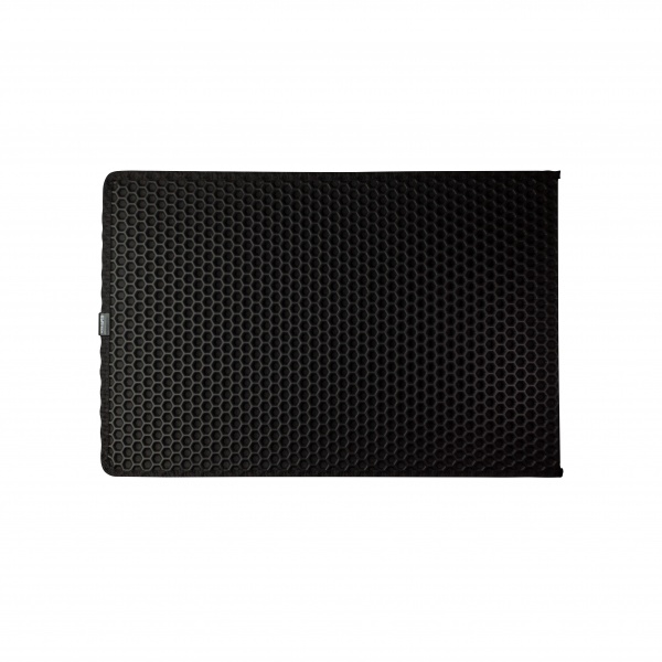 Килимок для туалету EVAtech Kitty 60х40 см чорна сота