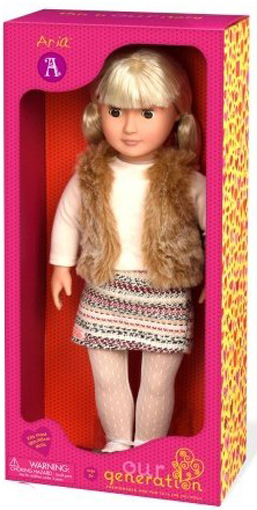 Лялька Our Generation Аріа в пуховій жилетці BD31079Z