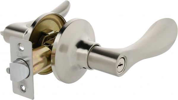 Ручка на розетці RDA 891 ключ-фіксатор матовий нікель