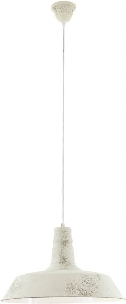 Підвіс Eglo Somerton 49398 1x60 Вт E27 античний білий 