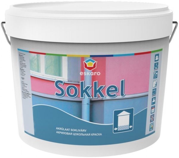 Фарба Eskaro SOKKEL TR база під тонування 2.7л 3.4кг