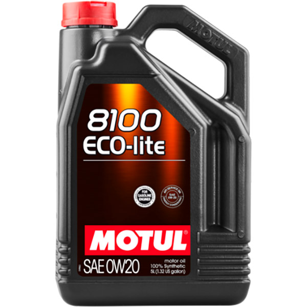 Моторне мастило Motul 8100 Eco-lite SAE 0W-20 5 л