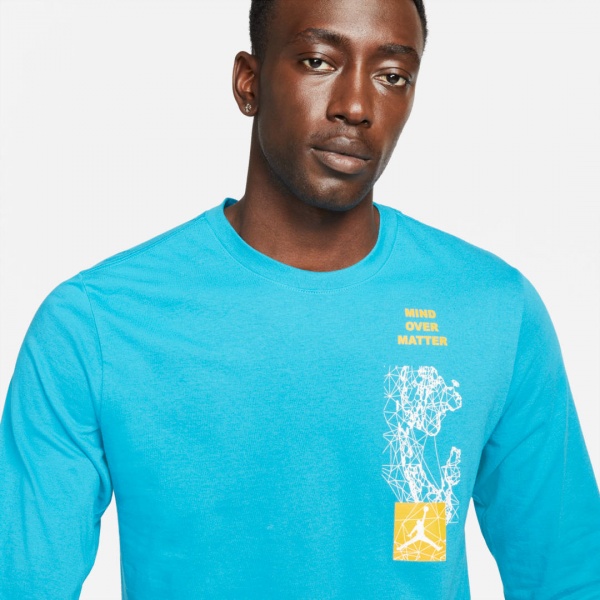 Світшот Nike M J MNTN LS CREW DC9785-474 р. L блакитний