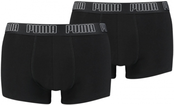 Трусы Puma Basic Trunk 2P 93501501 XL черный 2 шт.
