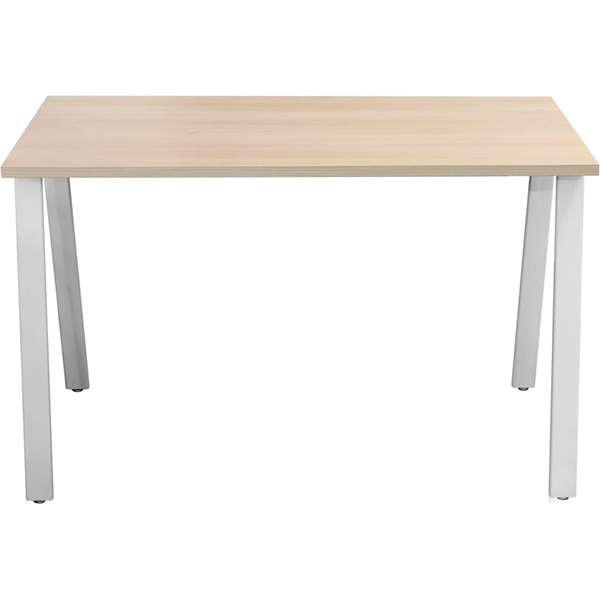 Стіл обідній Nowy Styl Baden дуб нагано хром WHITE 25 