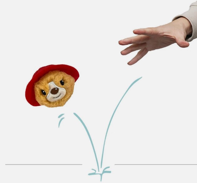 Игрушка TY мягкий прыгунок bouncers Паддингтон 83023