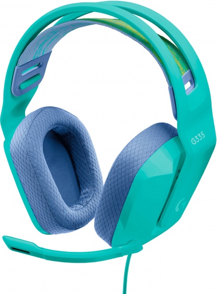 Гарнитура игровая Logitech G335 Wired Gaming Headset green (981-001024) 